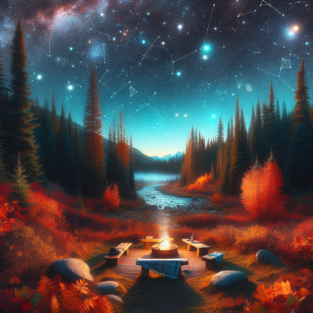 Go stargazing on crisp autumn nights