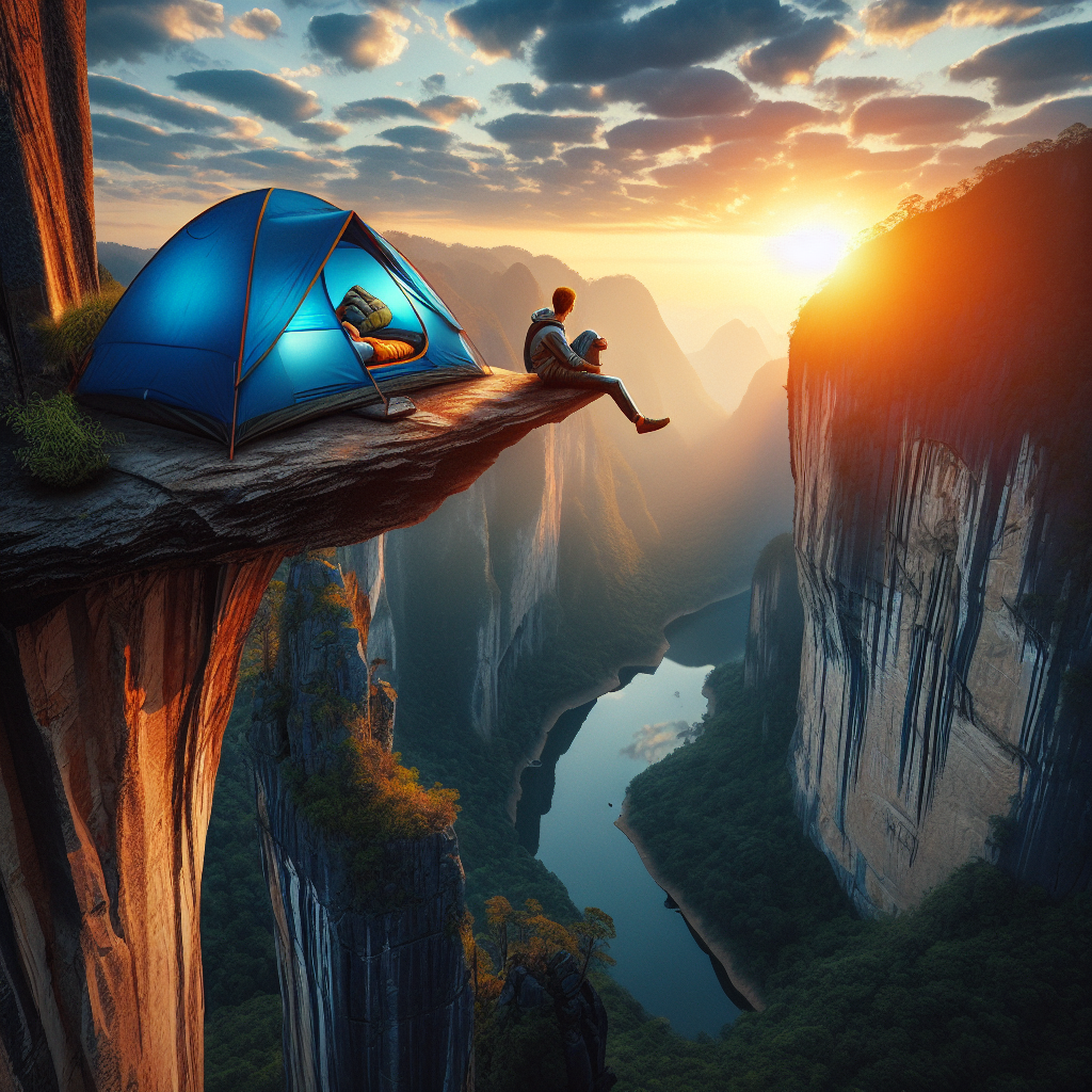Sleep on a cliff edge