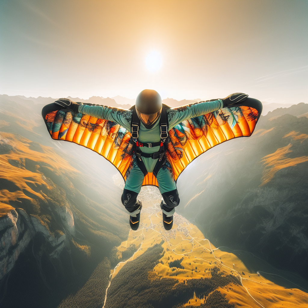Try wingsuit flying