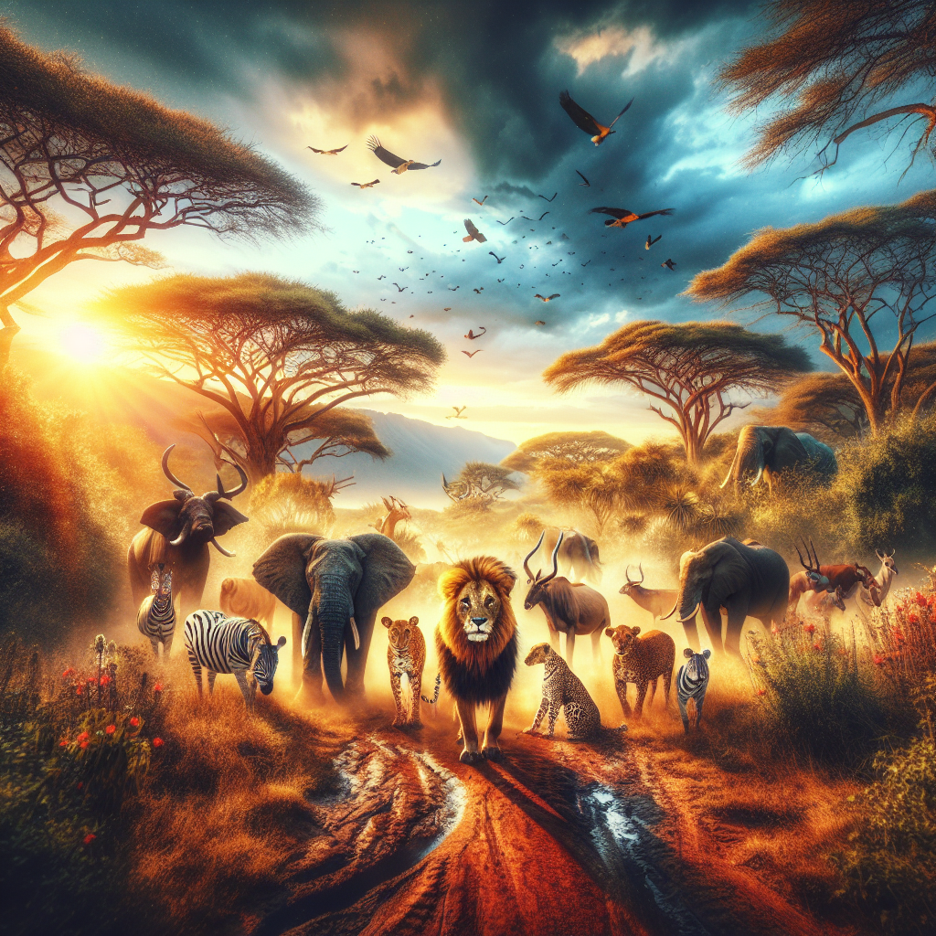 Go on an African safari