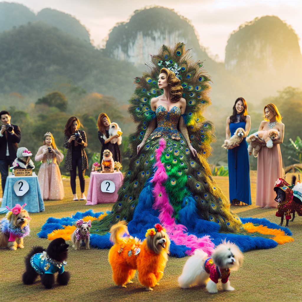 Enter a pet costume contest without a pet