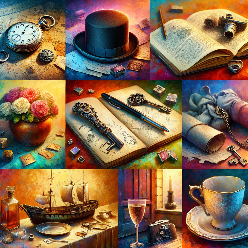 Create elaborate backstories for random objects