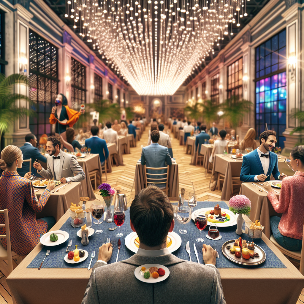 Host a backwards dinner party