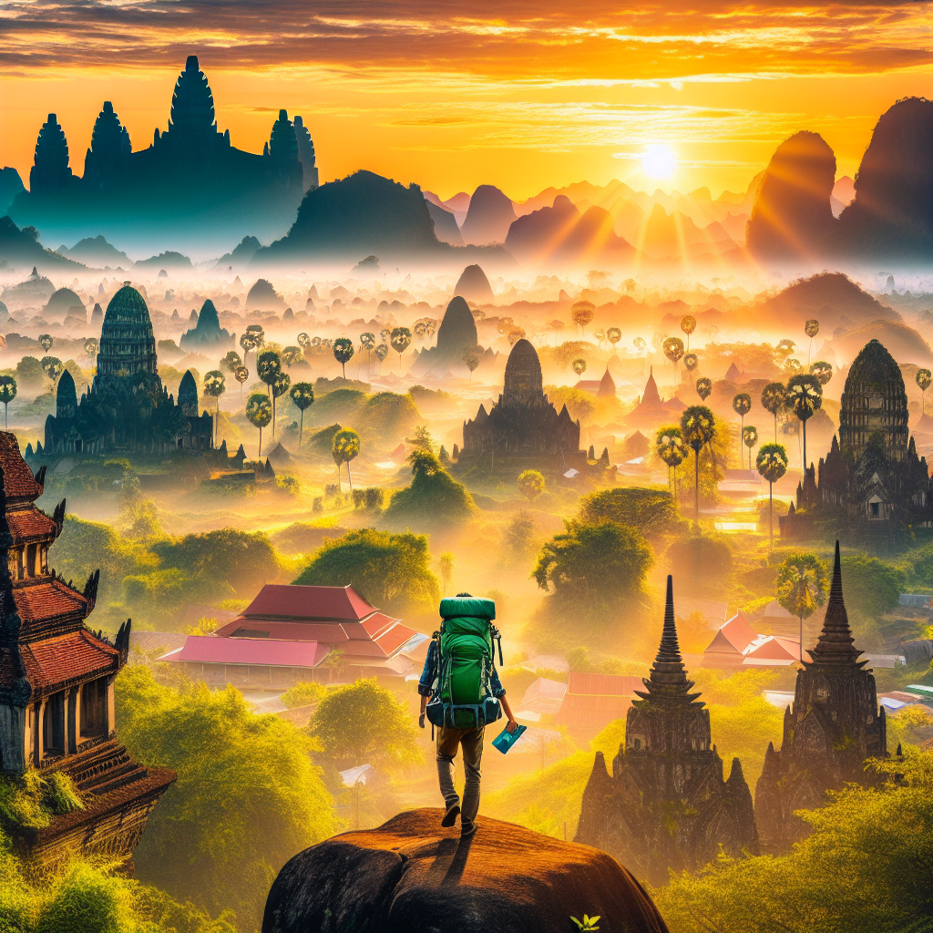 Backpack through Southeast Asia