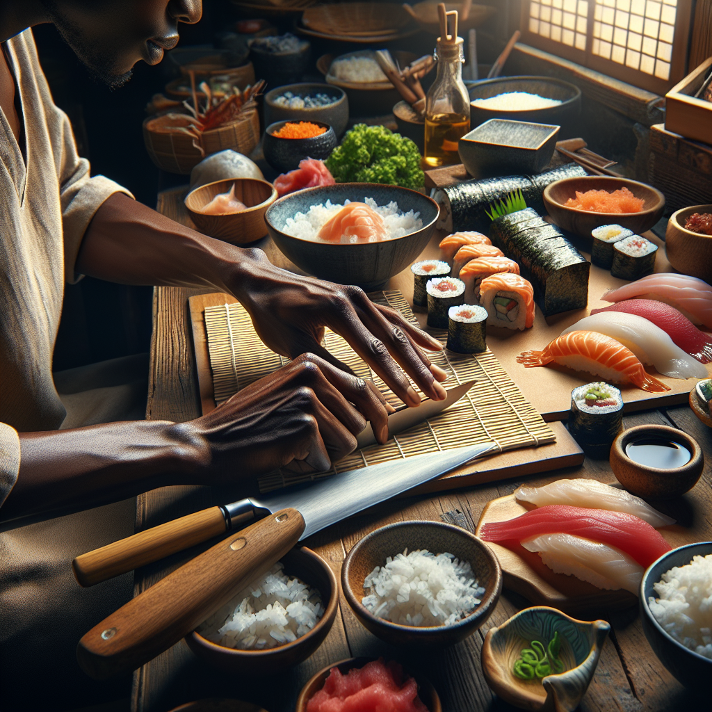 Master the art of sushi making