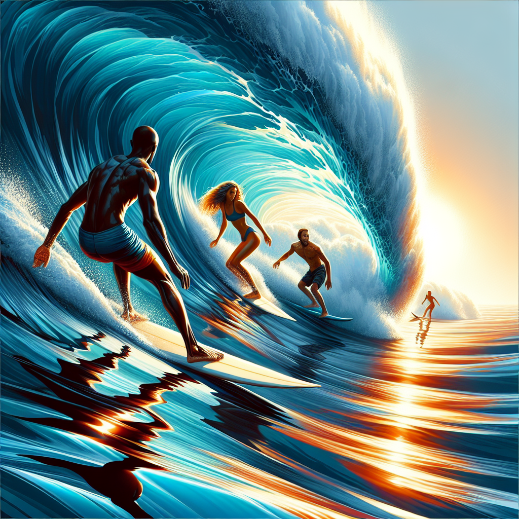Learn to surf big waves