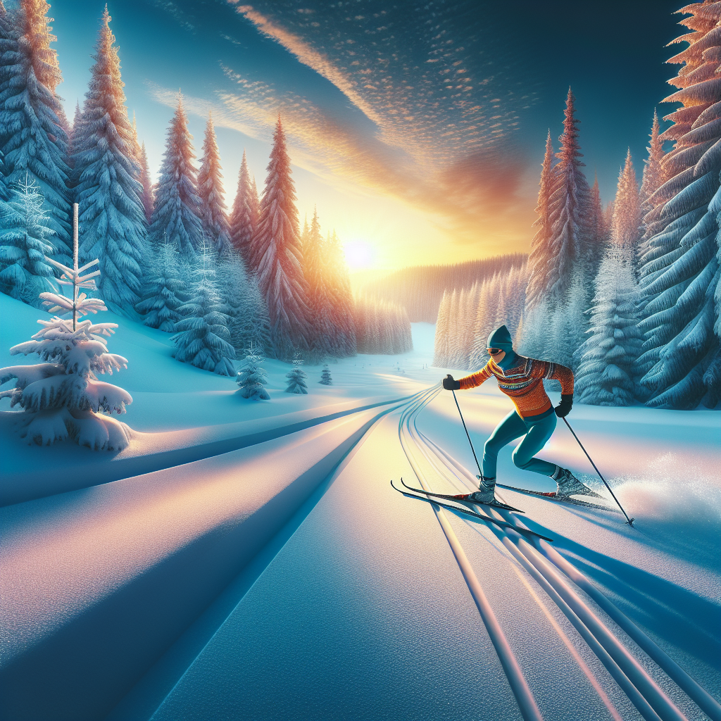 Try cross-country skiing