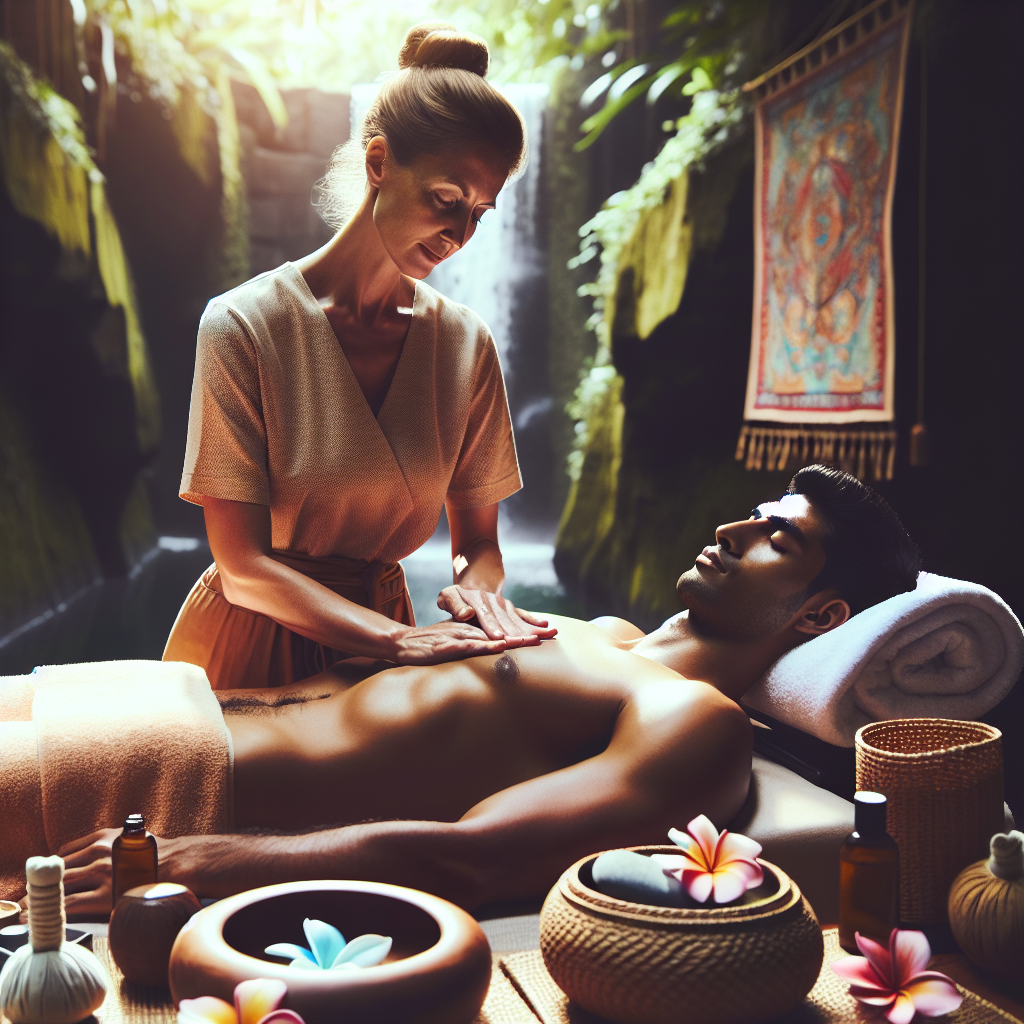 Get a full body massage