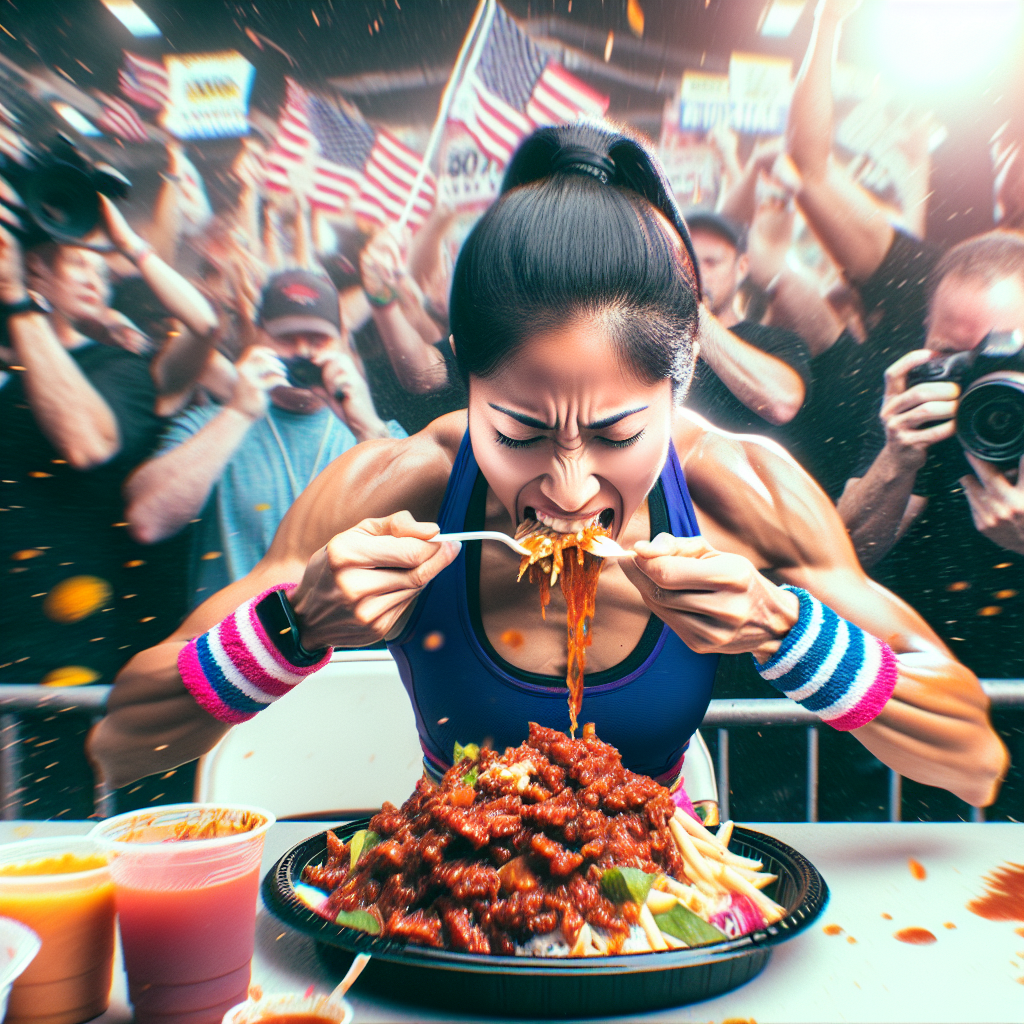 Try competitive eating contest