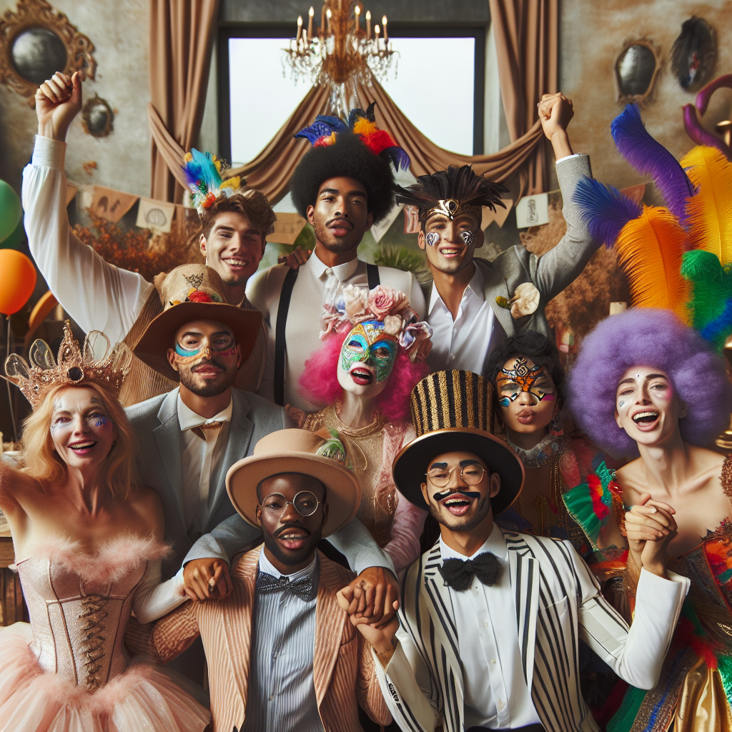 Organize a costume party for no reason