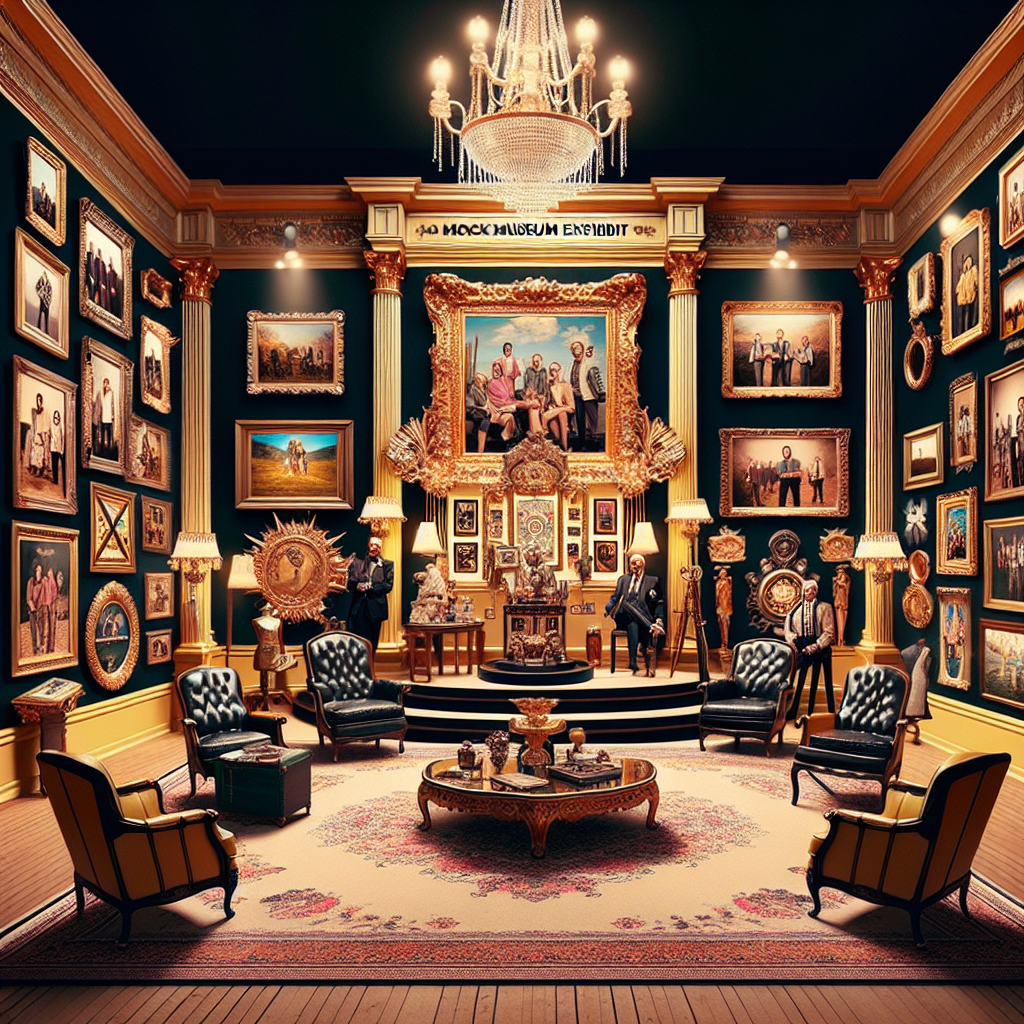 Create a fake museum exhibit about yourself