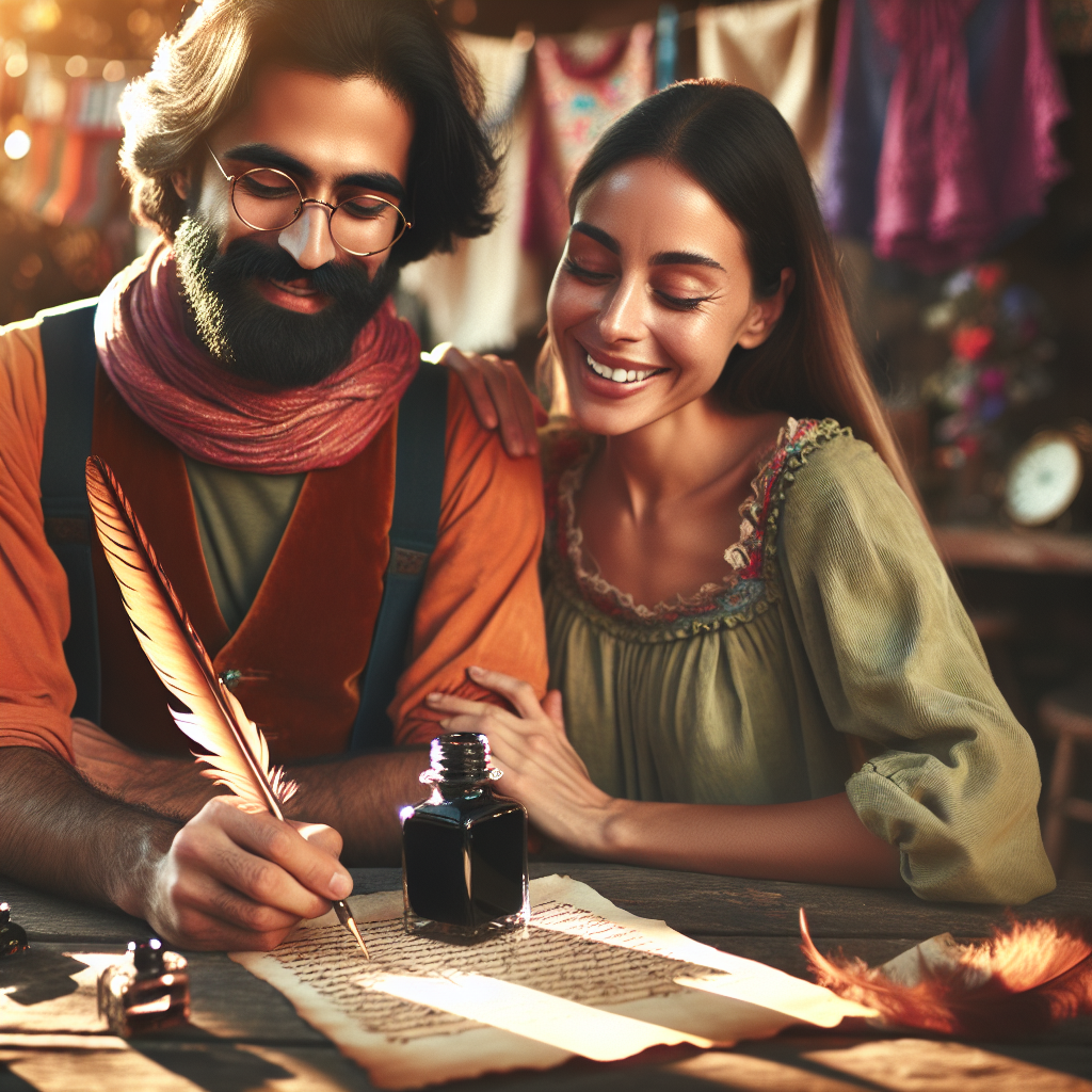 Write love letters to read on your 50th anniversary