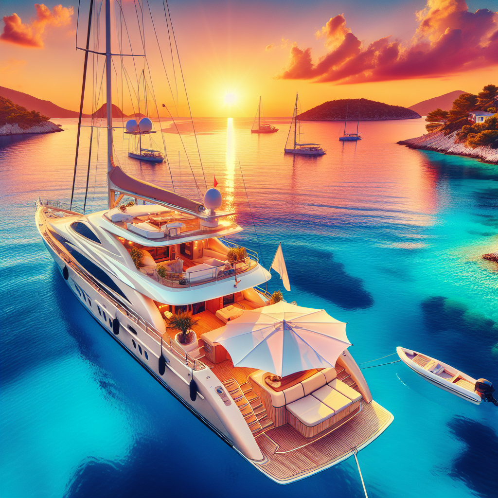 Charter a private yacht for a day
