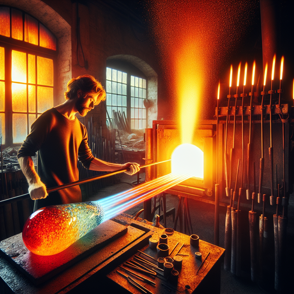 Take a glassblowing class