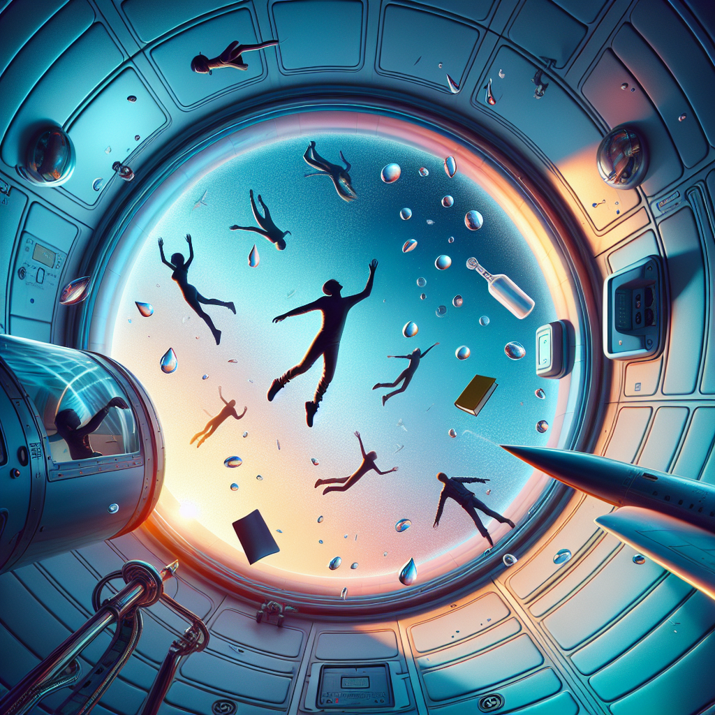 Experience weightlessness in a zero-gravity flight