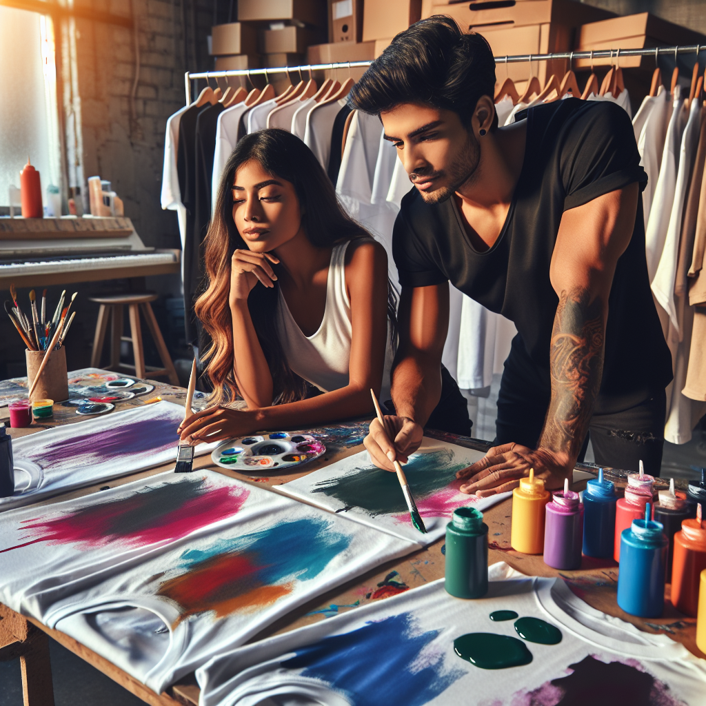 Design and print your own t-shirt