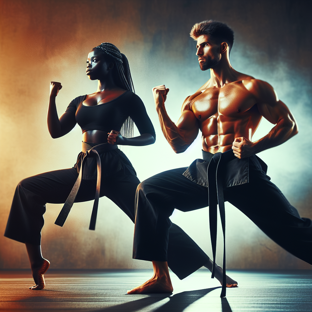 Master a martial art and earn a black belt