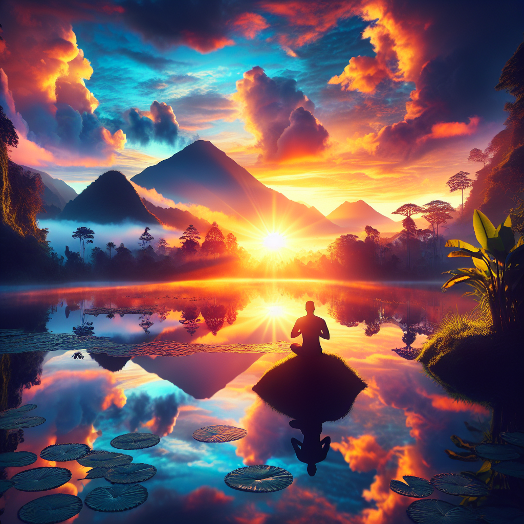 Watch every sunrise for a month