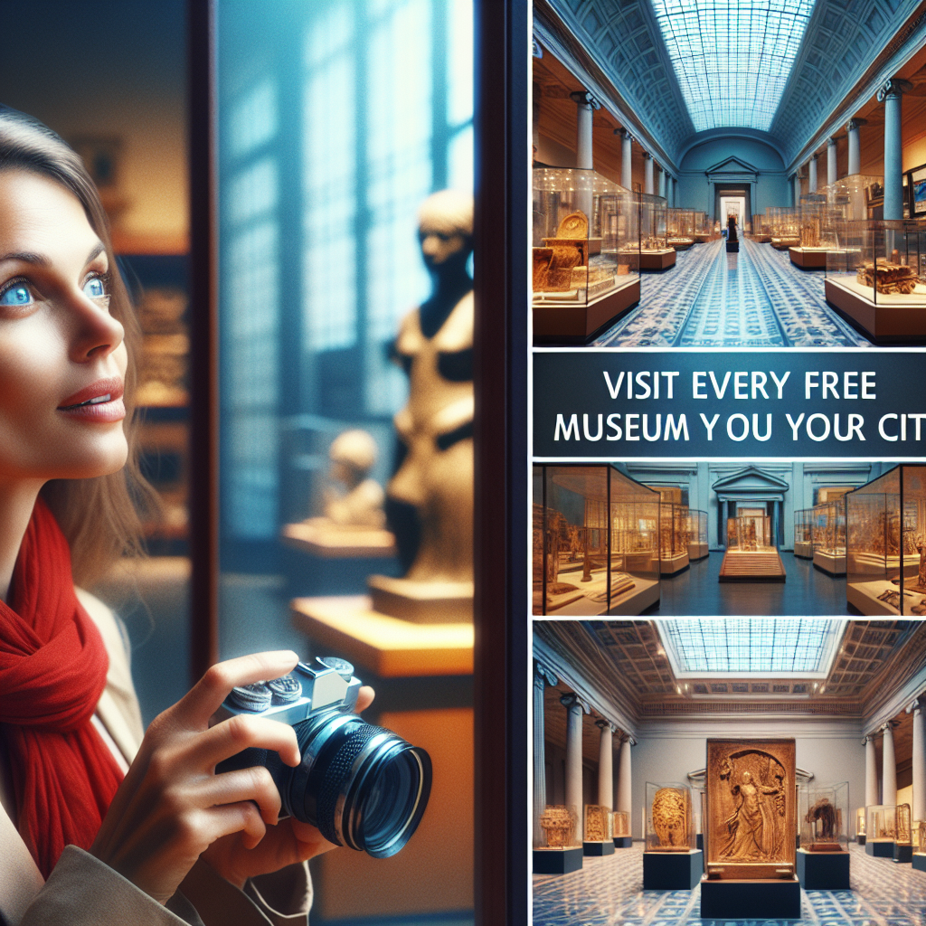 Visit every free museum in your city