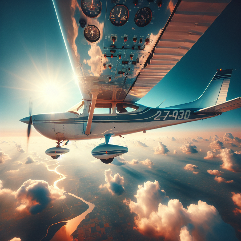 Learn to fly a small airplane