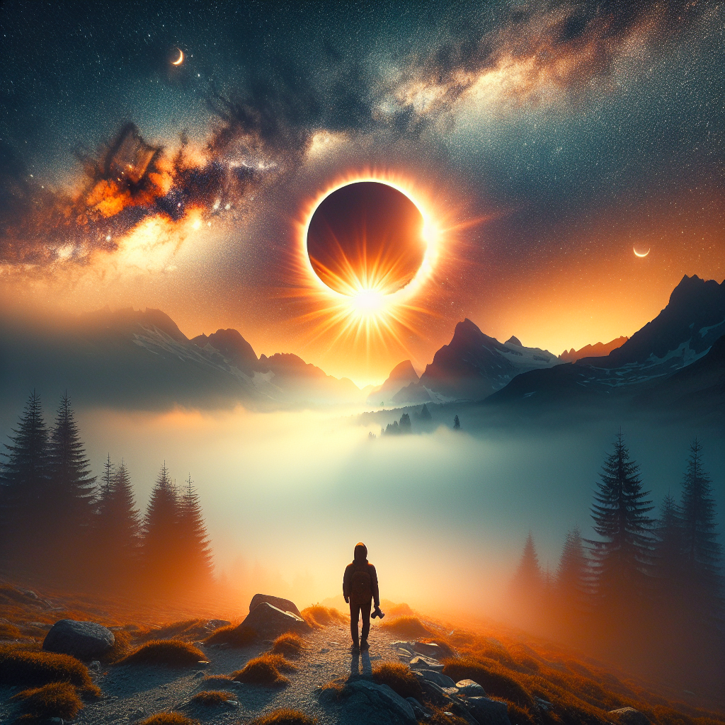 Witness a solar eclipse