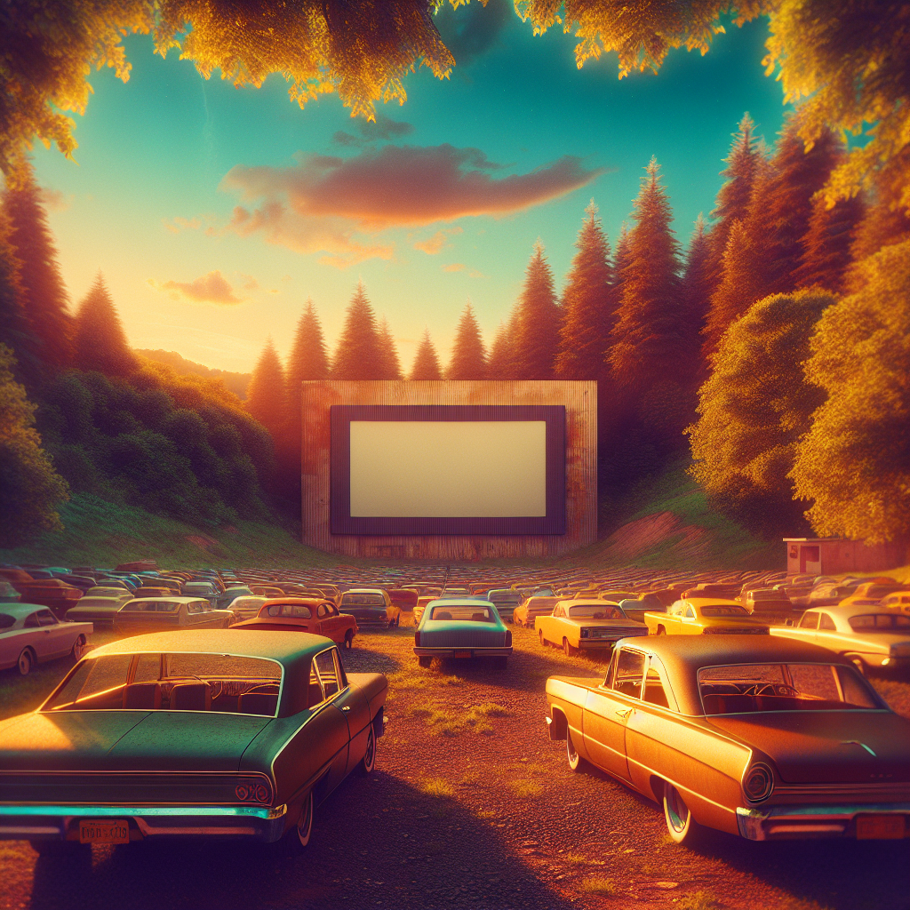 Go to a drive-in movie theater