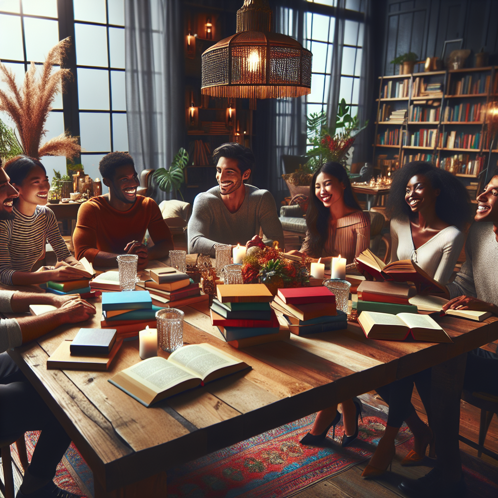 Start a book club with friends