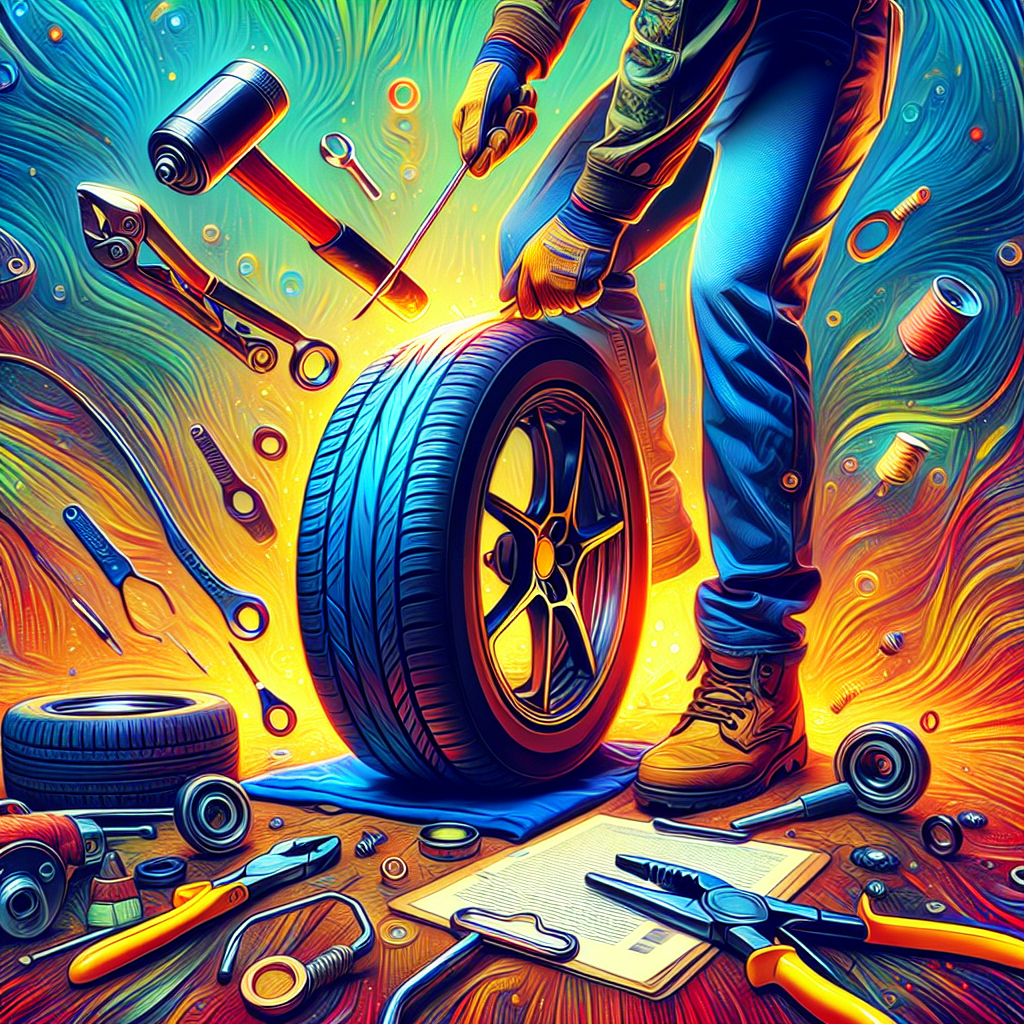 Learn to change a tire