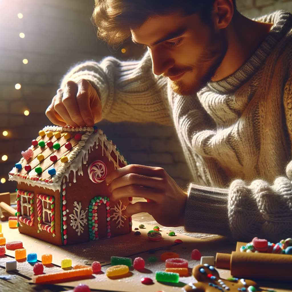 Build a gingerbread house