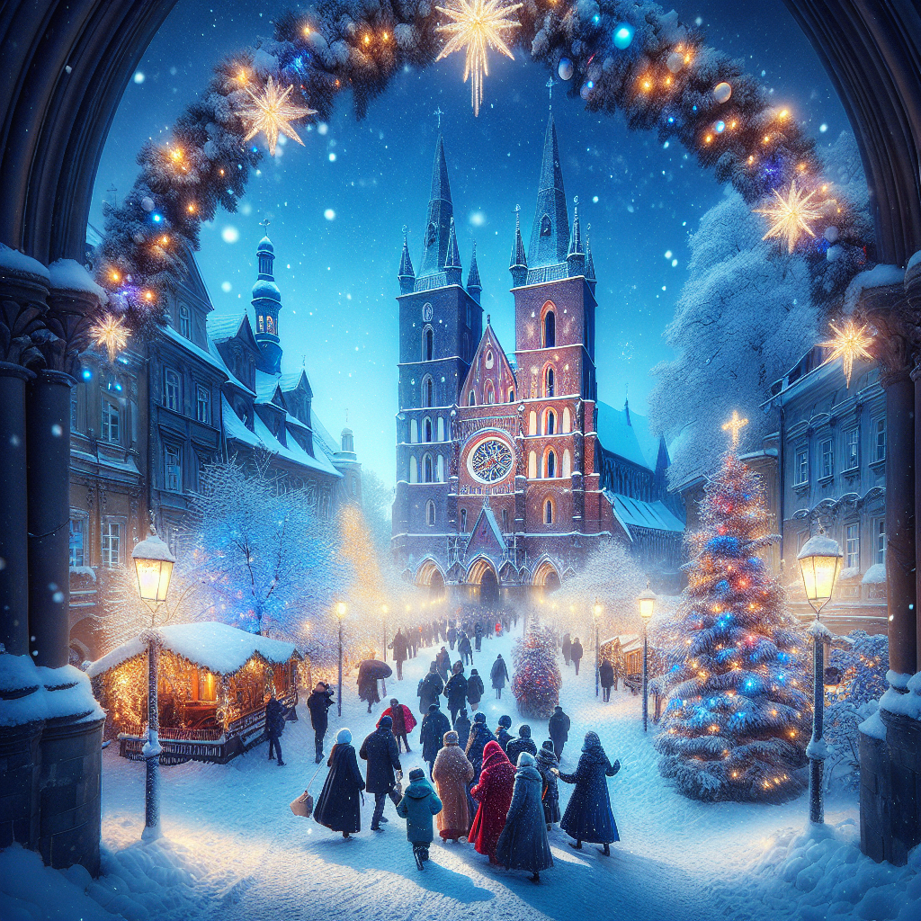 Attend midnight Christmas mass