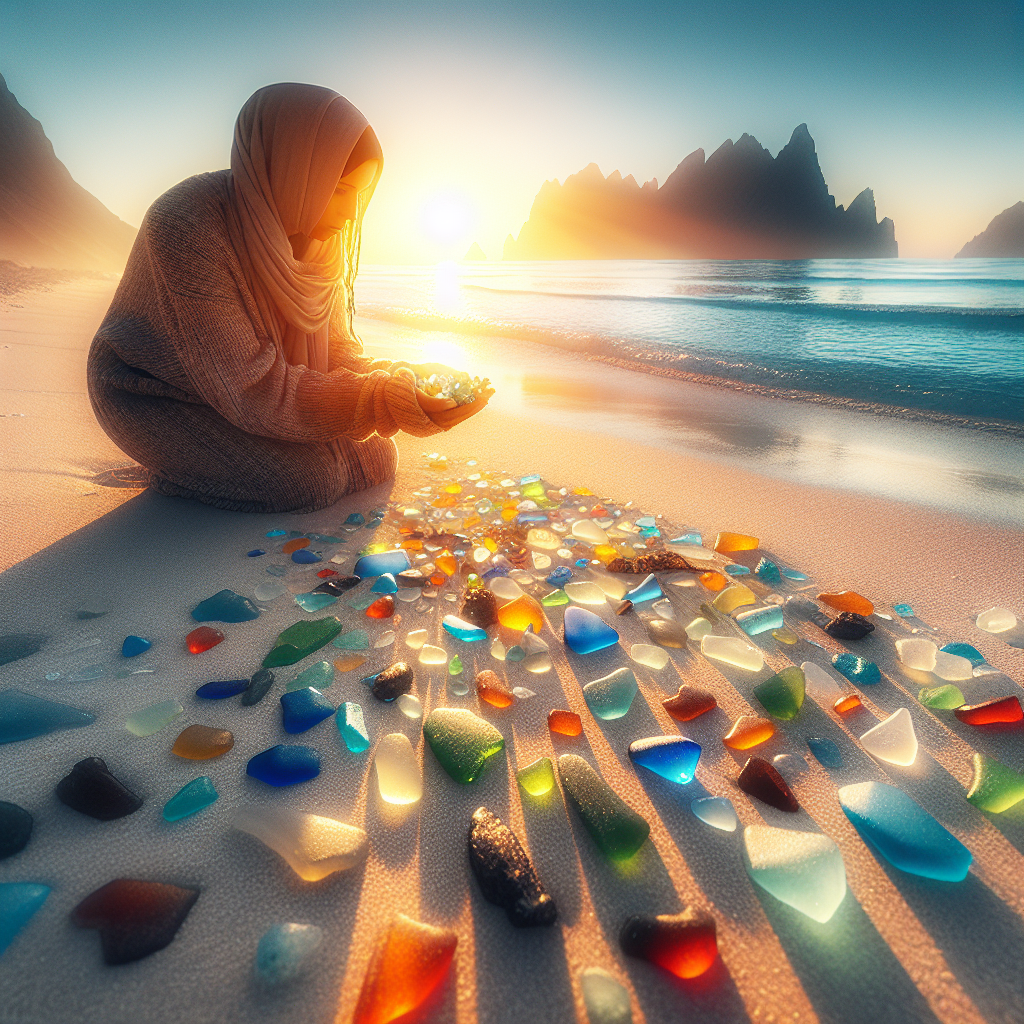 Go beachcombing for sea glass
