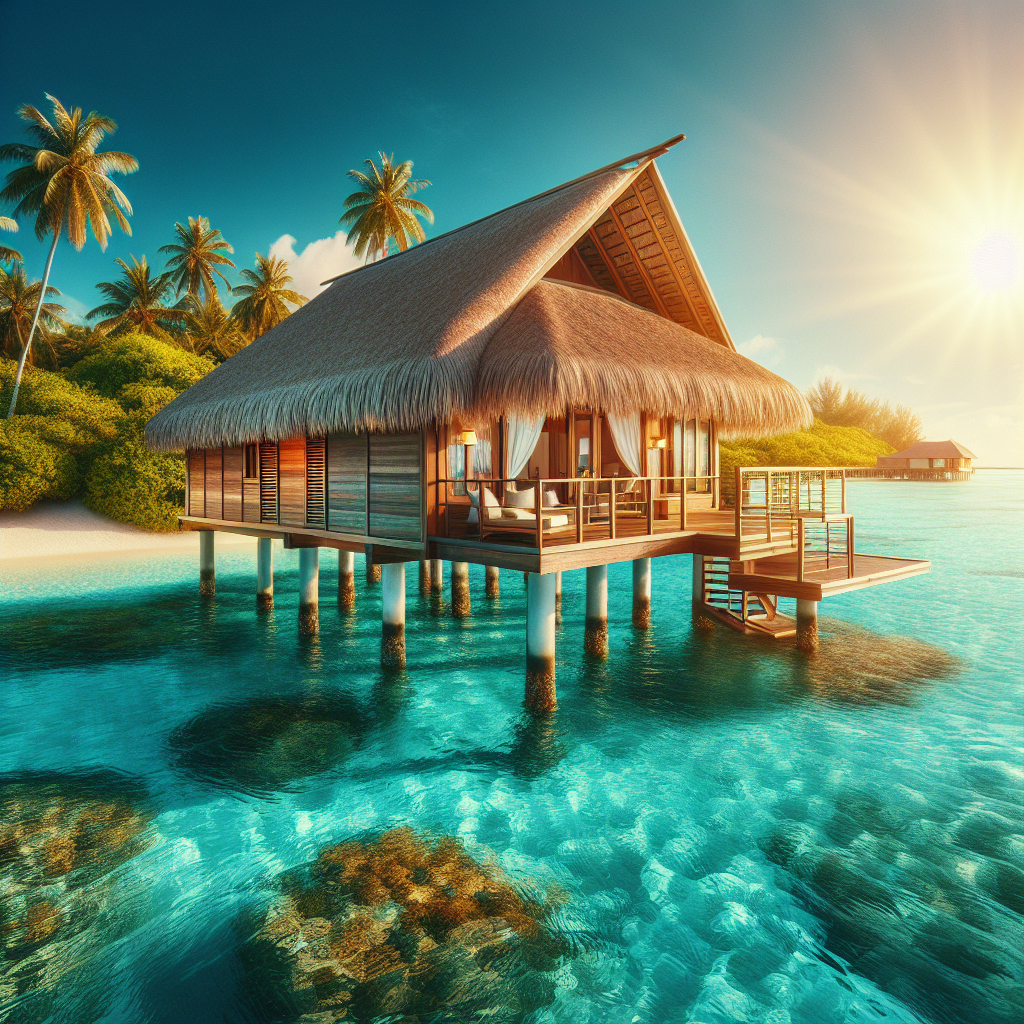 Stay in an overwater bungalow