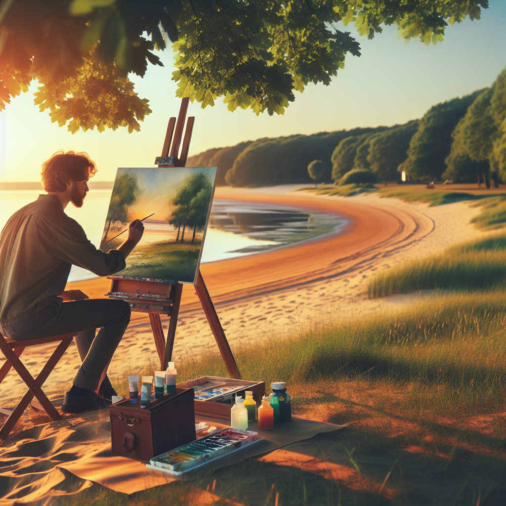 Learn watercolor painting en plein air