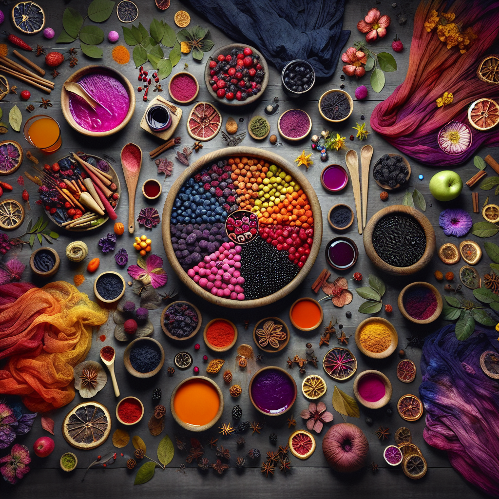 Make your own natural dyes and fabric art