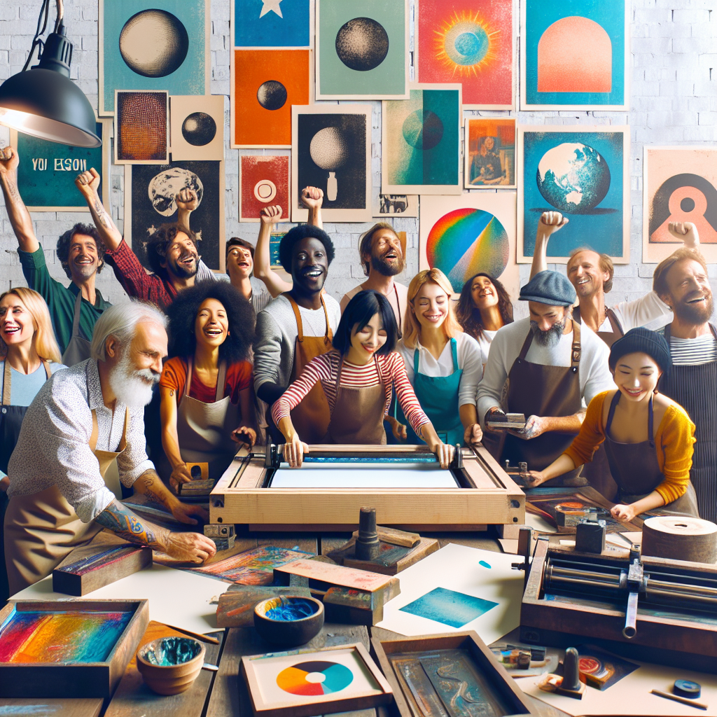 Learn printmaking and create limited edition prints