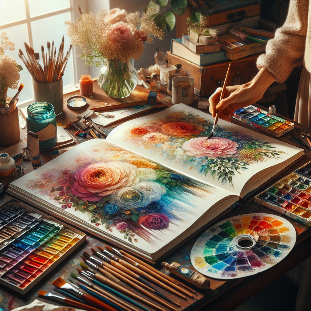 Paint a 365-day color study journal