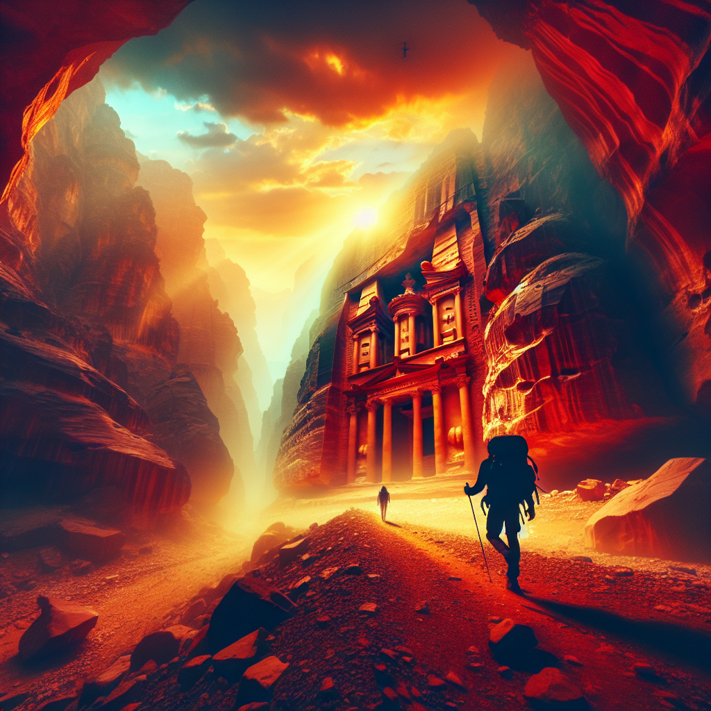 Trek to the lost city of Petra