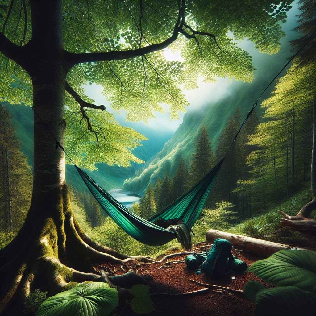 Try hammock camping for a week