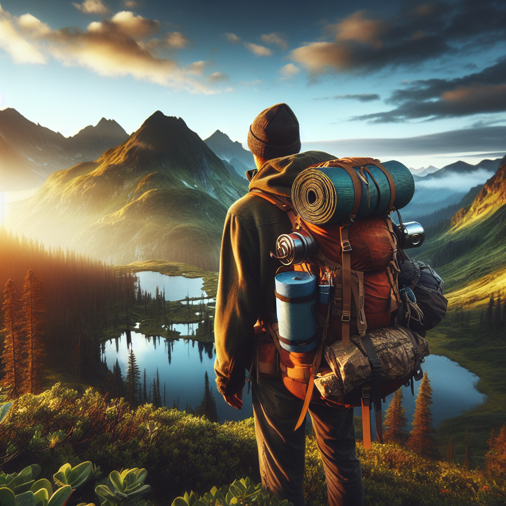 Go backpacking and wild camping for a month