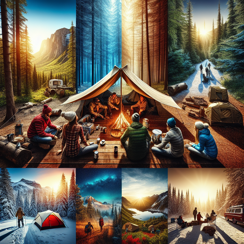 Go camping without any electronic devices