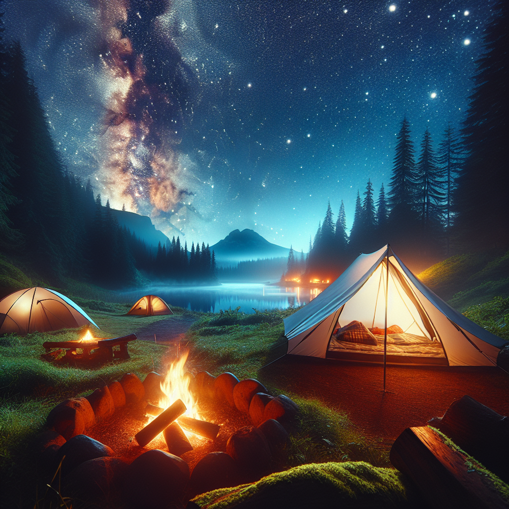 Camp in a location featured in a famous movie