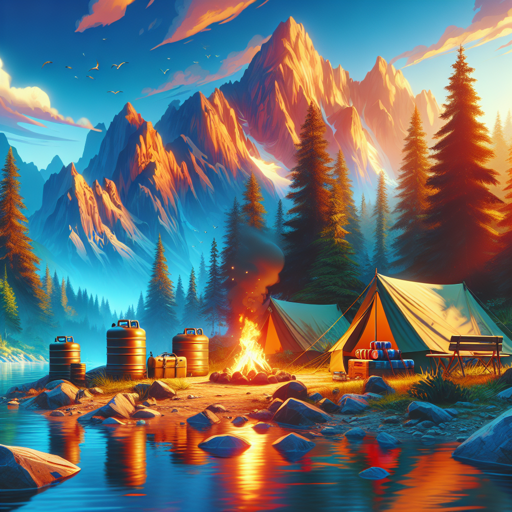 Camp where you need to bring all water