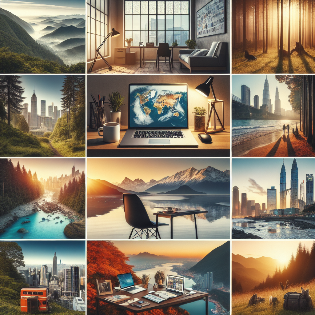 Work remotely from 10 different countries