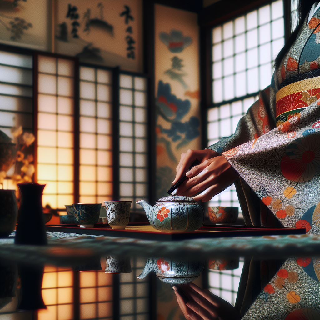 Attend a tea ceremony in Japan