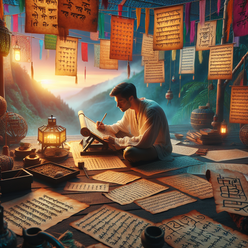 Learn to write in a different alphabet or script