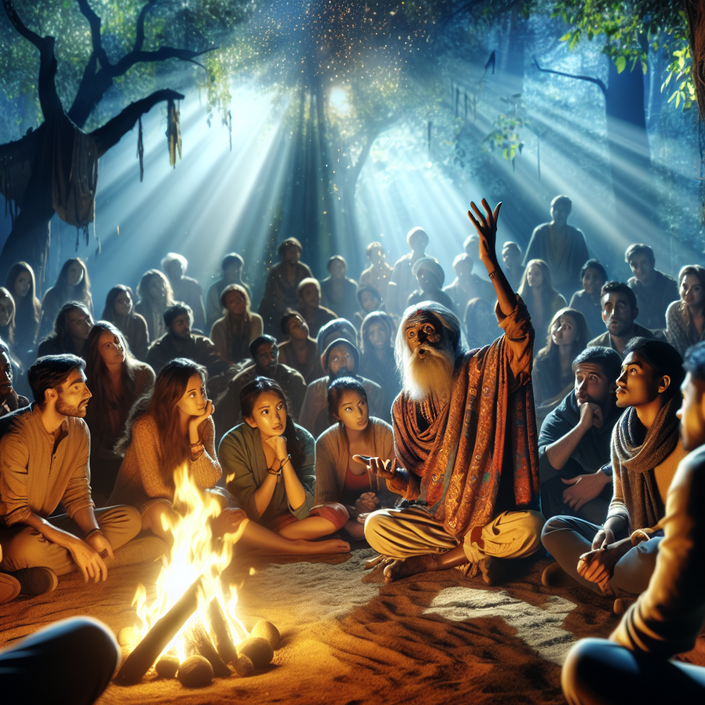 Learn traditional storytelling techniques
