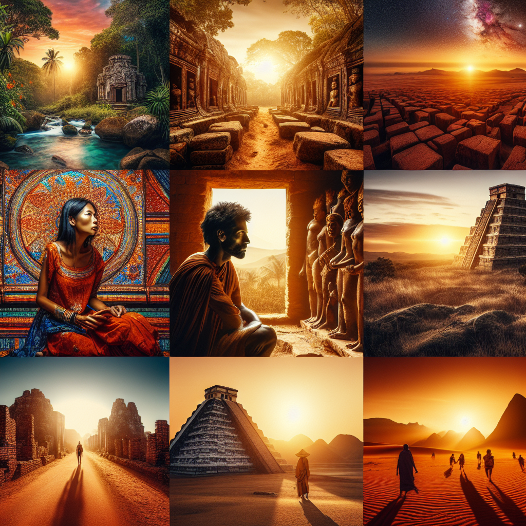 Visit ancient ruins on 5 different continents