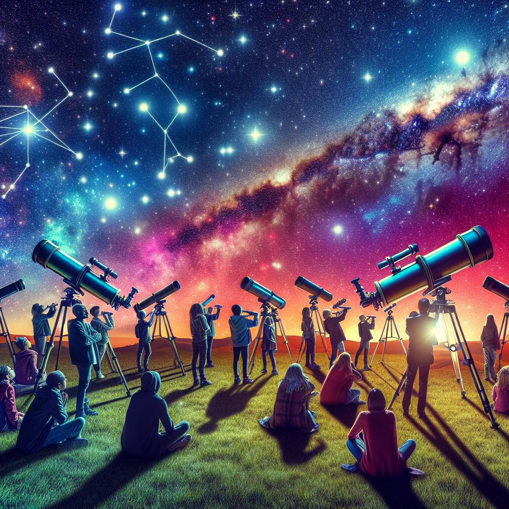 Learn about astronomy and identify constellations