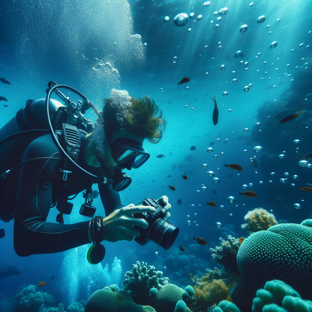Study marine biology through diving