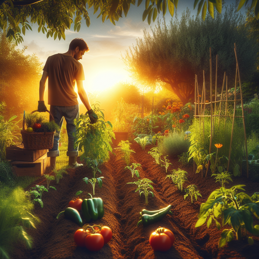 Start a vegetable garden